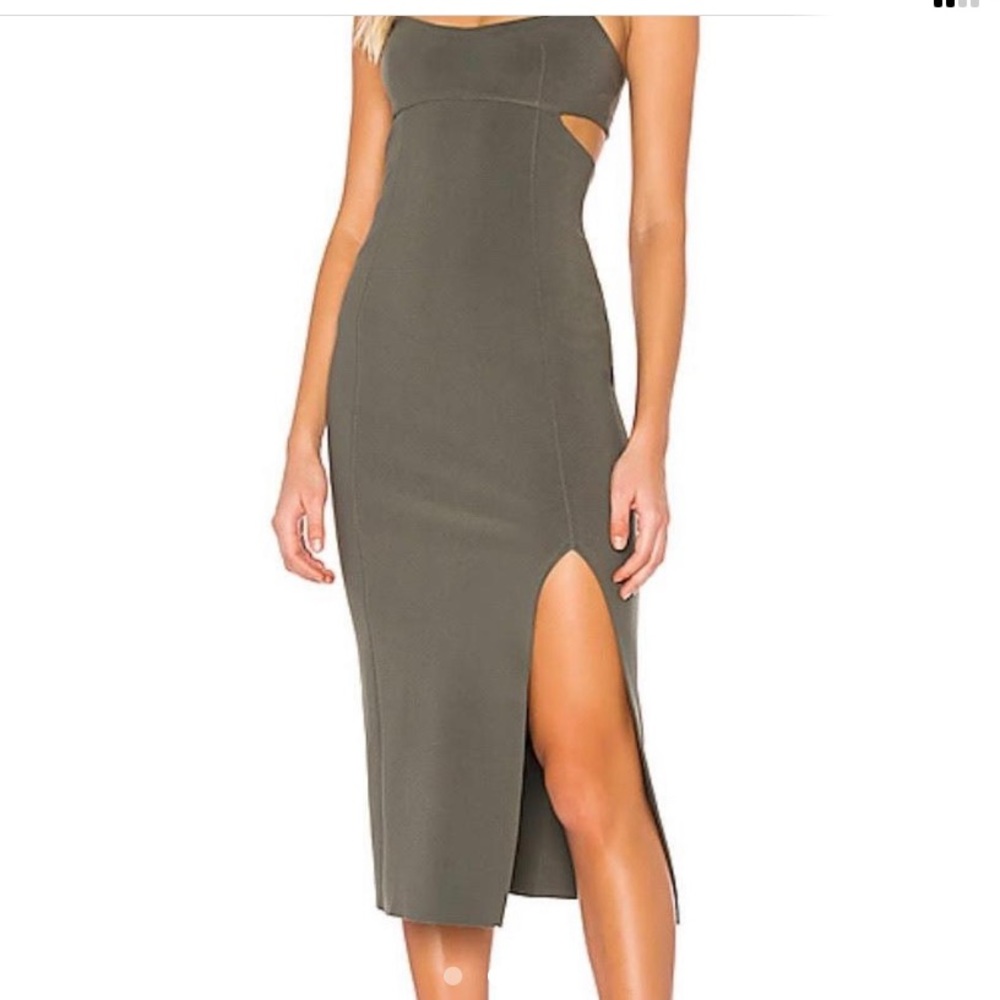Bec & Bridge Elle Cut Out Midi Dress